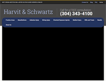 Tablet Screenshot of harvitschwartz.com